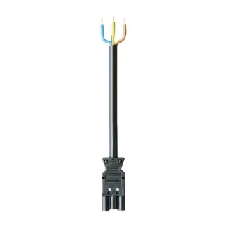 GST18I3 Aansluitsnoer Male patchkabel zwart 2501972