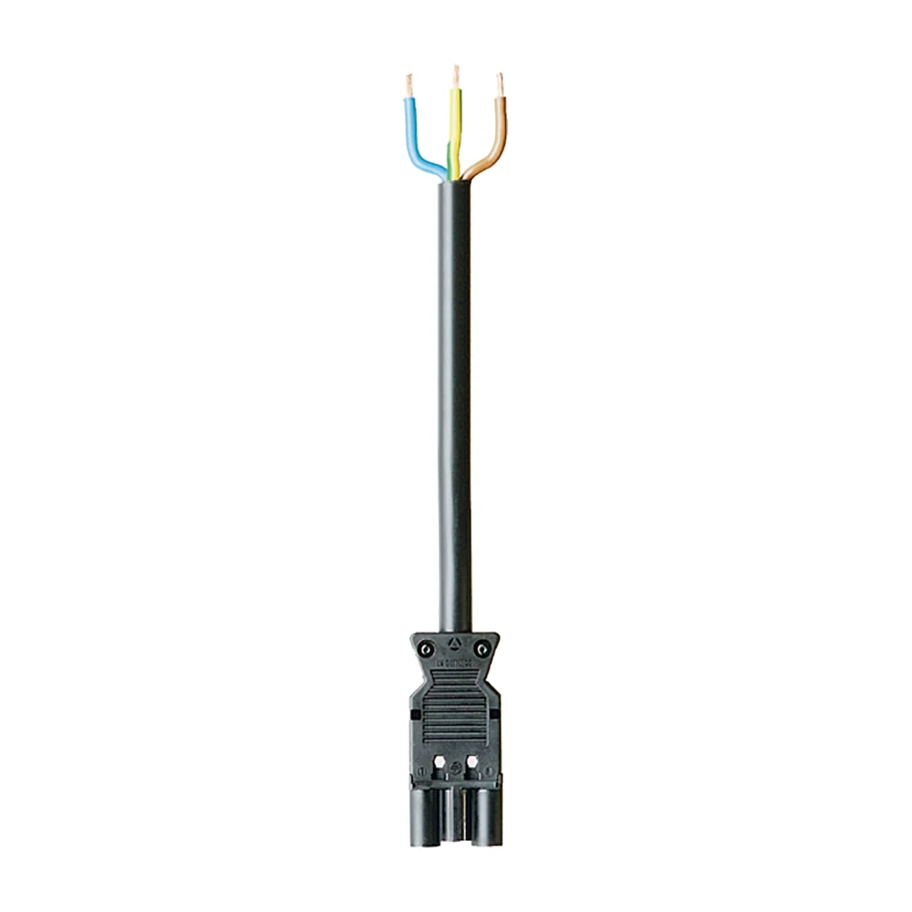 GST18I3 Aansluitsnoer Male patchkabel zwart 2501972
