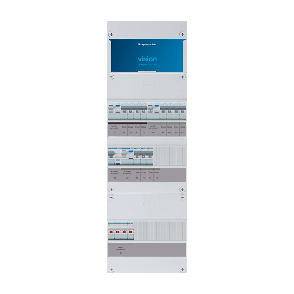 Hager Vision installatiekast 4-polig 2952270