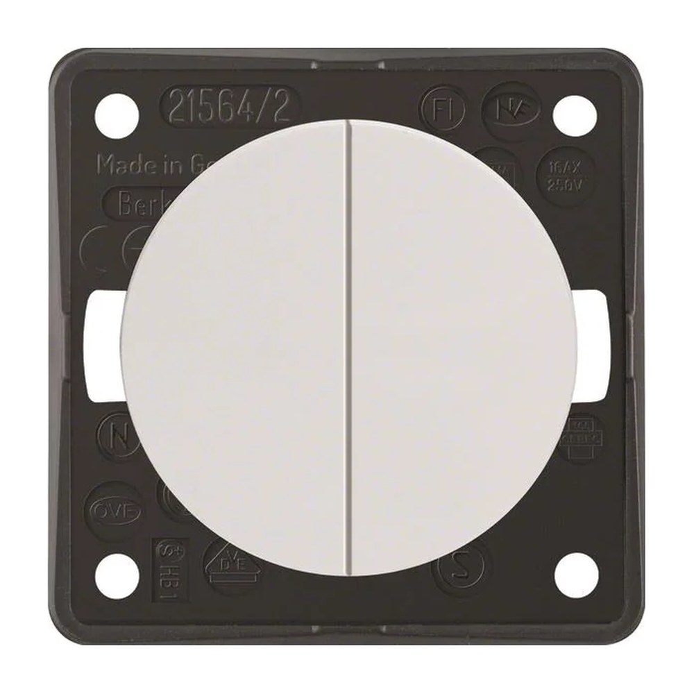 Hager Integro installatieschakelaar ral9010