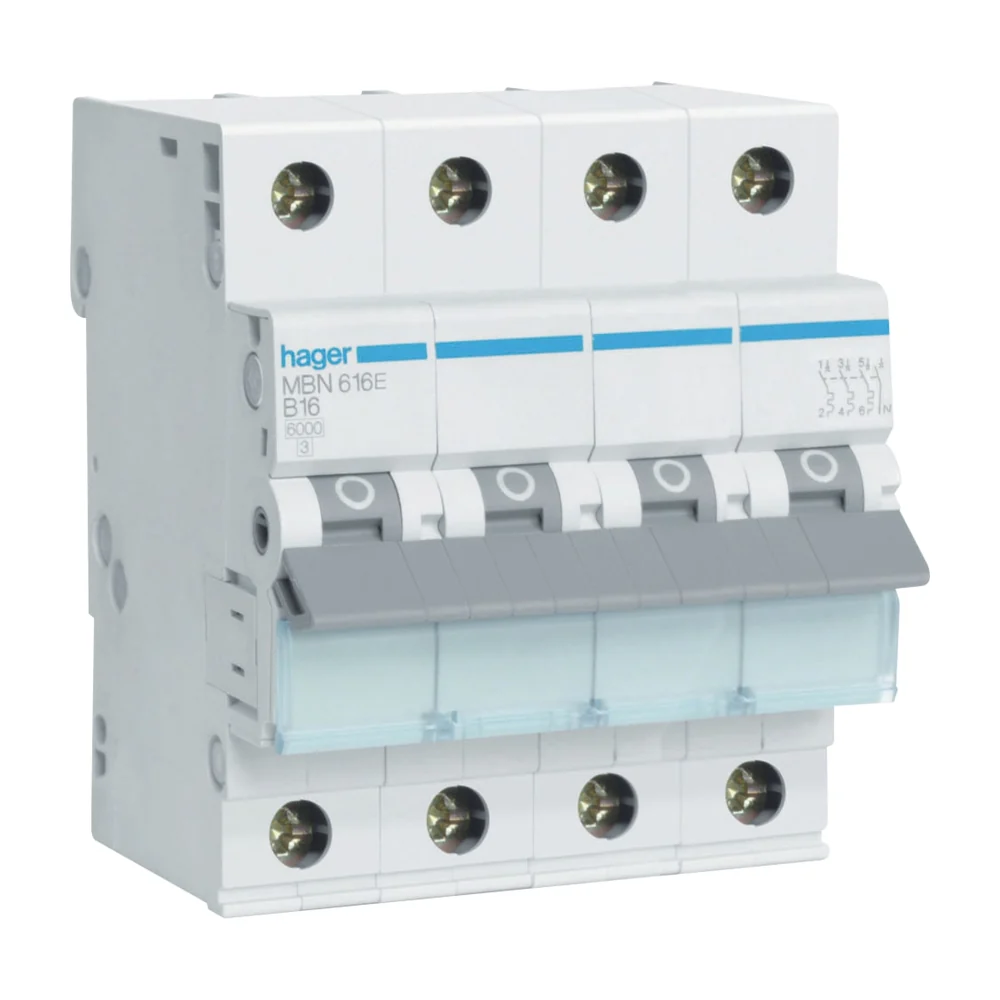 Hager MBN616E installatieautomaat