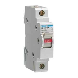 Hager ETS Modulaire lastscheider inbouwschakelaar modulair 3-polig 40 A