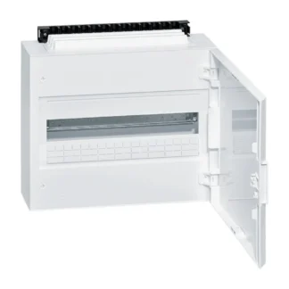 Hager Vega installatiekast met din-rail leeg 325x400x146 mm ral9010