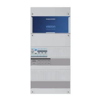 Hager Vision Opbouw installatiekast 475x221x89 mm 2-polig