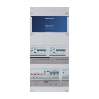 Hager Vision Driefase installatiekast 475x221x89 mm 4-polig