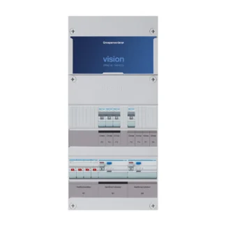 Hager Vision Driefasen installatiekast 475x221x89 mm 4-polig