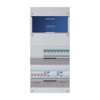 Hager Vision Opbouwinstallatiekast installatiekast 475x221x89 mm 4-polig
