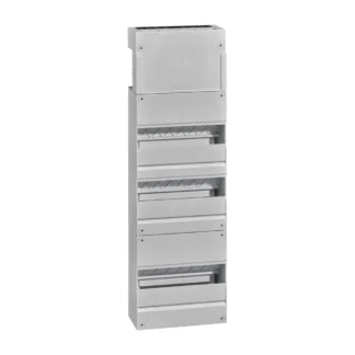 Hager Vision installatiekast met din-rail leeg 695x220x89 mm ral7035
