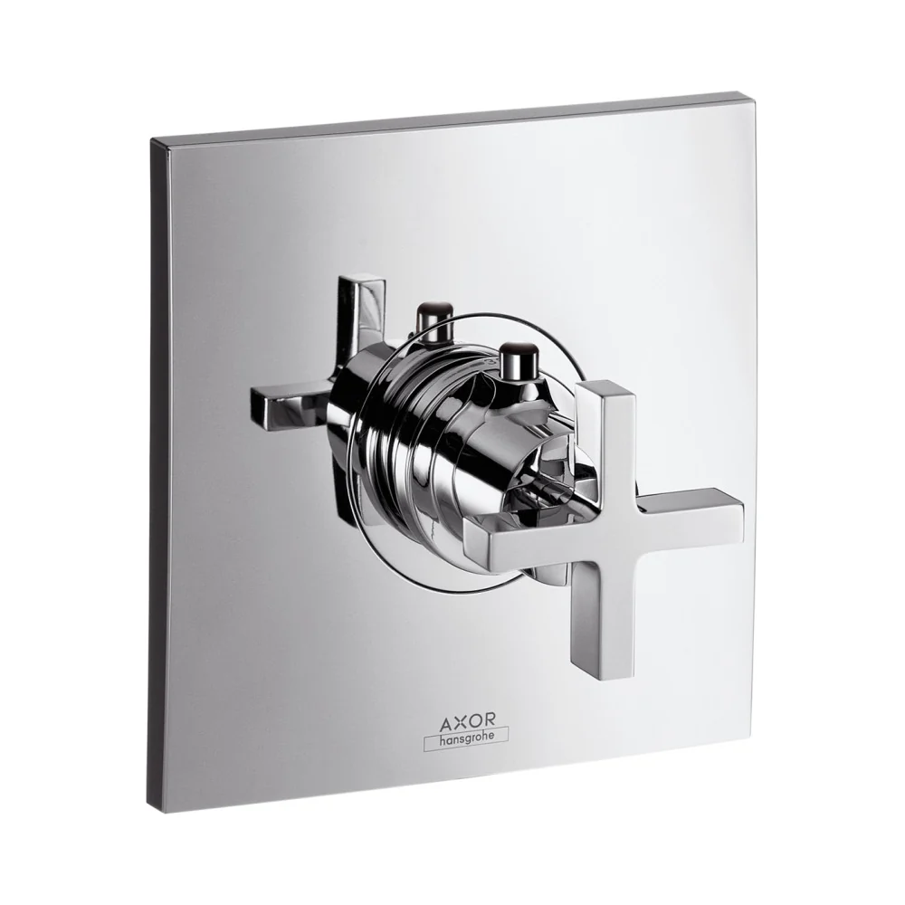Hansgrohe Citterio afbouwdeel douchekraan met thermostaat chroom