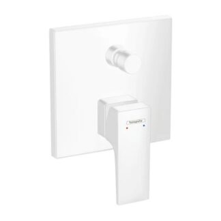Hansgrohe badmengkraan zonder thermostaat mat wit