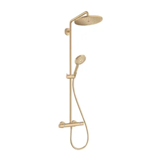Hansgrohe Croma Select S280 douchesysteem met thermostaat geborsteld