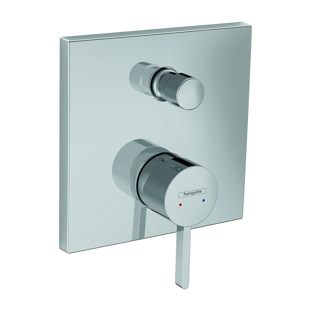 Hansgrohe Finoris eengreeps badmengkraan zonder thermostaat chroom