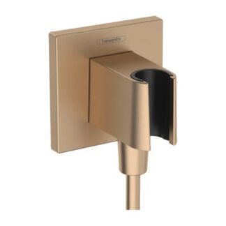 Hansgrohe Fixfit Porter E handdouchehouder geborsteld