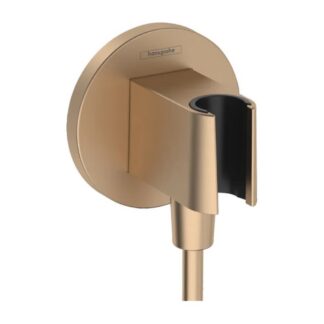 Hansgrohe Fixfit Porter S handdouchehouder geborsteld