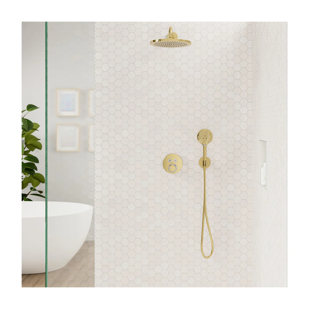 Hansgrohe FixFit S muuraansluitbocht handdouchehouder polished