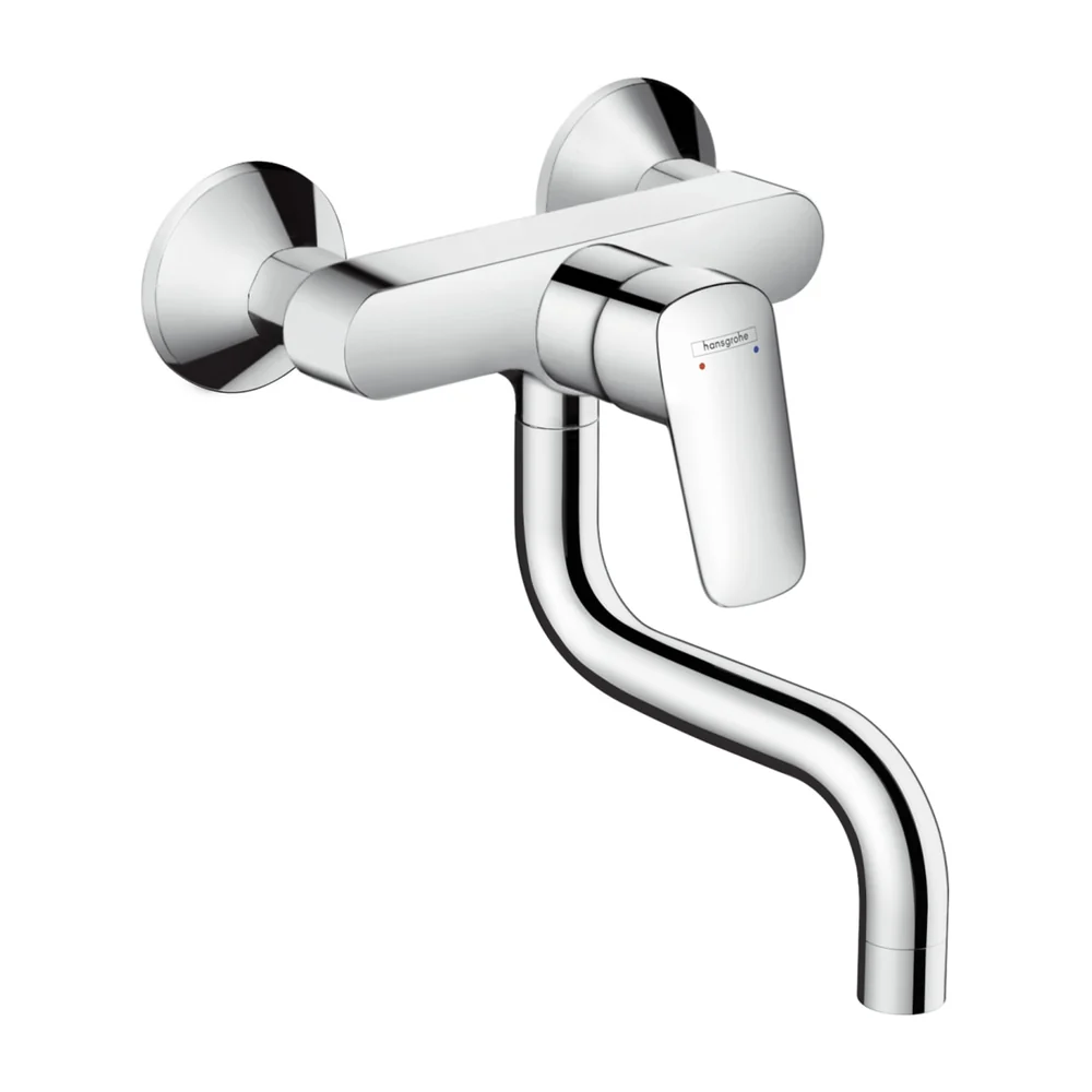 Hansgrohe Logis ééngreeps keukenmengkraan chroom