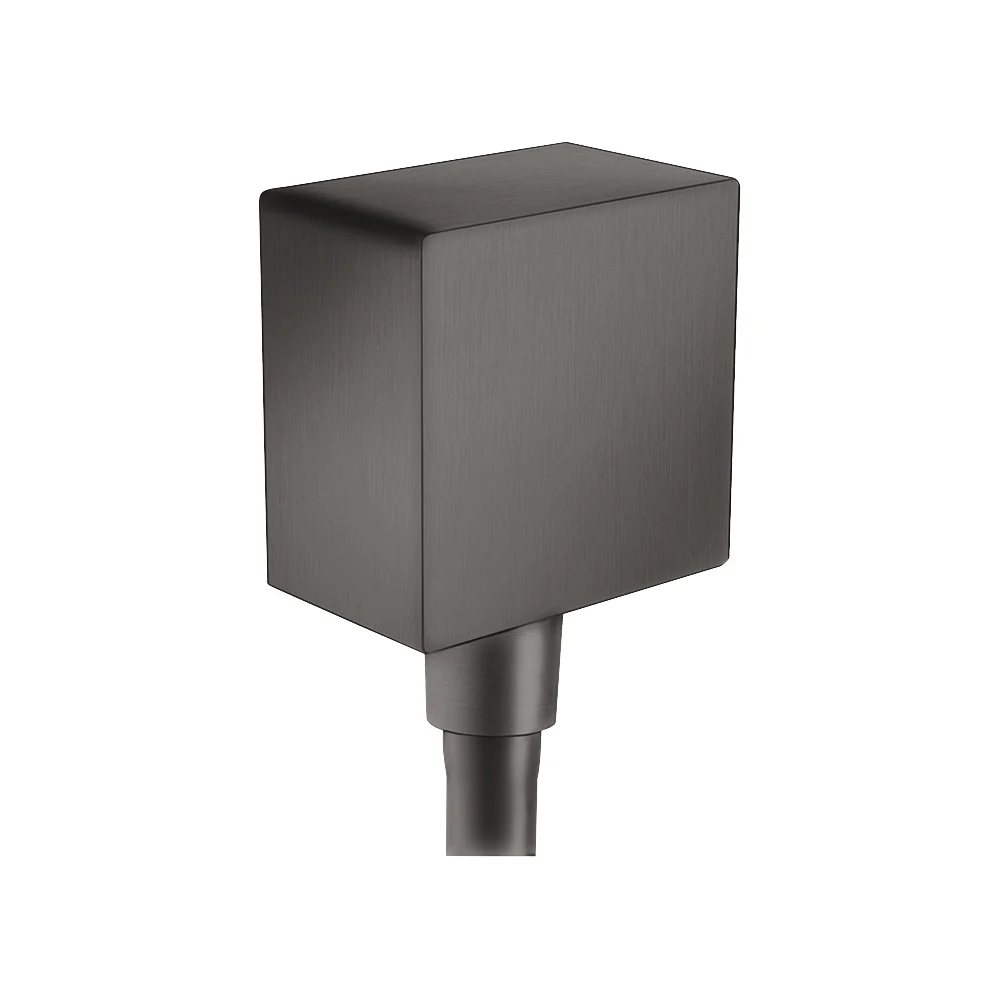 Hans Grohe FixFit Muuraansluitbocht geborsteld Wandhouder 7205931