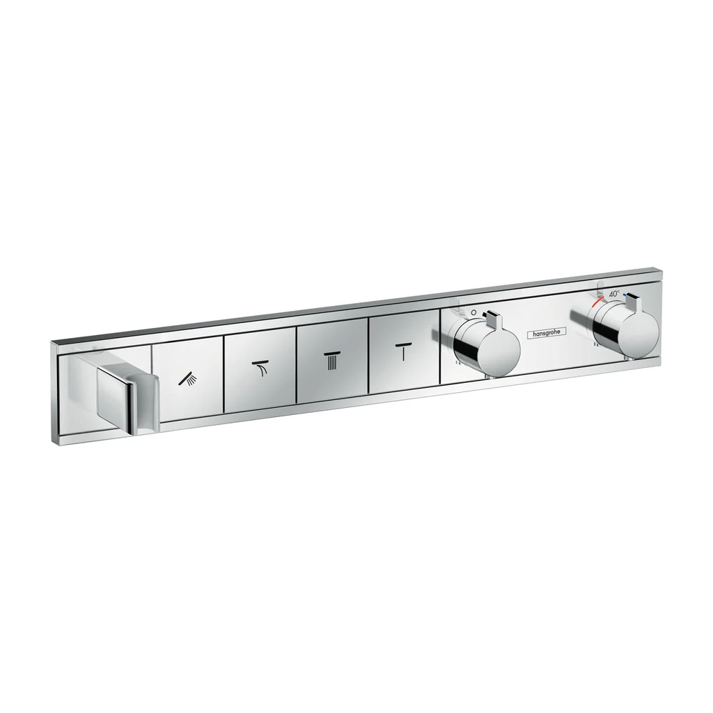 Hansgrohe RainSelect afbouwdeel douchekraan met thermostaat chroom