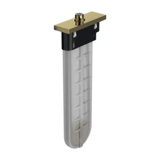 Hansgrohe sBox, Afbouwdeel, vierkant inbouwmengkraan goud