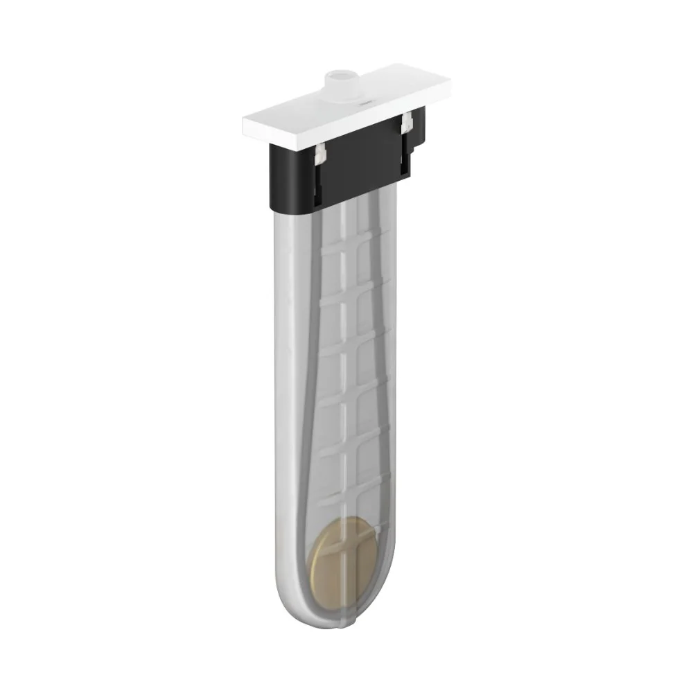 Hansgrohe sBox, Bad afbouwdeel inbouwmengkraan mat wit