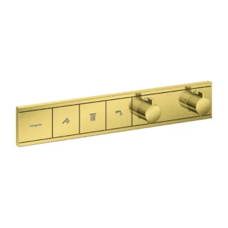 Hans Grohe RainSelect Thermostatische wanduitvoering Hansgrohe Wand Goud
