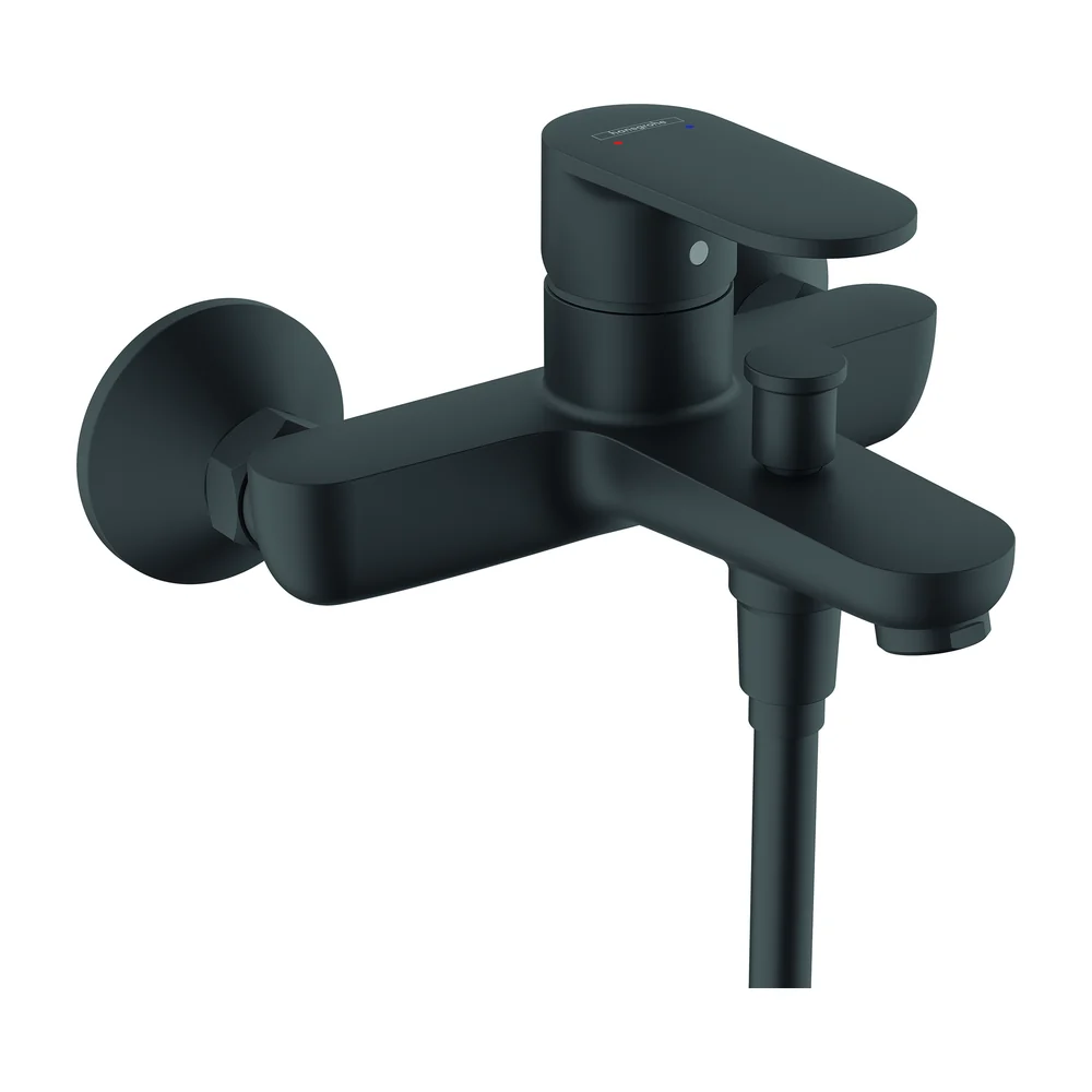 Hansgrohe Vernis Blend badmengkraan zonder thermostaat mat zwart