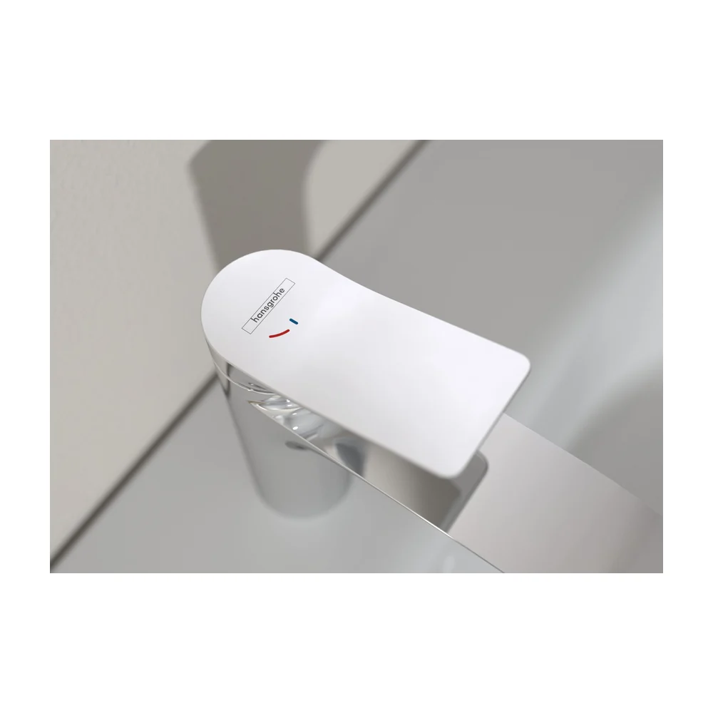 Hansgrohe Vivenis wastafelmengkraan mat wit
