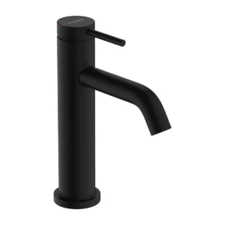 Hans Grohe Tecturis S Zwarte eengreeps wastafelmengkraan Hansgrohe Blad/kraangat