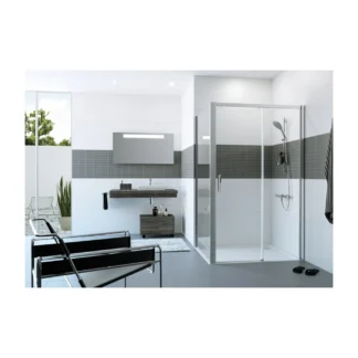 Huppe Classics 2 douchedeur 1645x2000 mm zwart