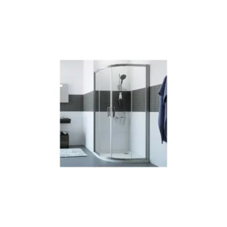 Huppe Classics 2 Schuifdeur kwartrond douchecabine rond 800x1900 mm