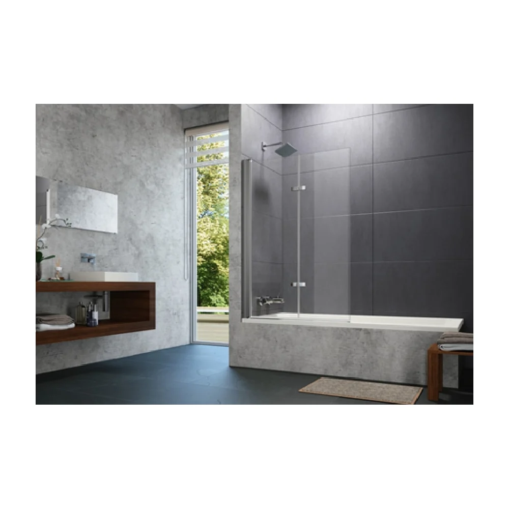 Huppe Design Pure, Badklapwand badwand 1200x1500 mm