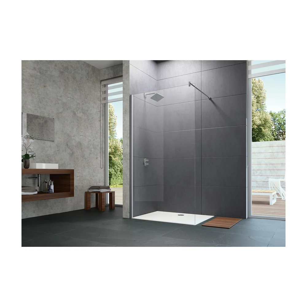 Huppe Design Pure douchecabine inloop 800x2000 mm Links/rechts 7351420
