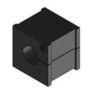 Icotek Zwarte elastomer doorvoertule kabeldoorvoertule zwart Open