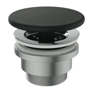 Ideal Standard Ipalyss niet-afsluitbare waste afvoerplug matt black