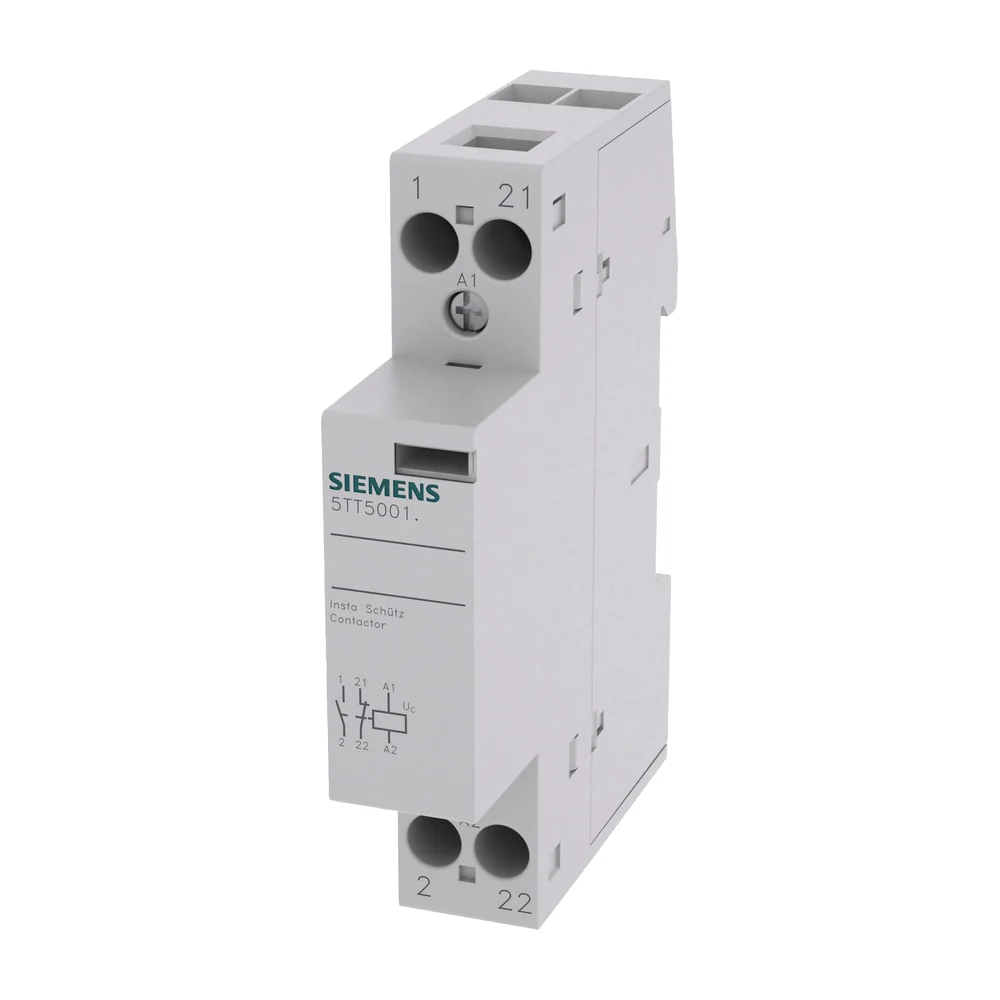 Siemens Insta contactor with installatiehulpschakelaar modulair