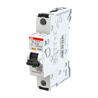 ABB System pro M compact 1-polige installatieautomaat 1-polig 63 A