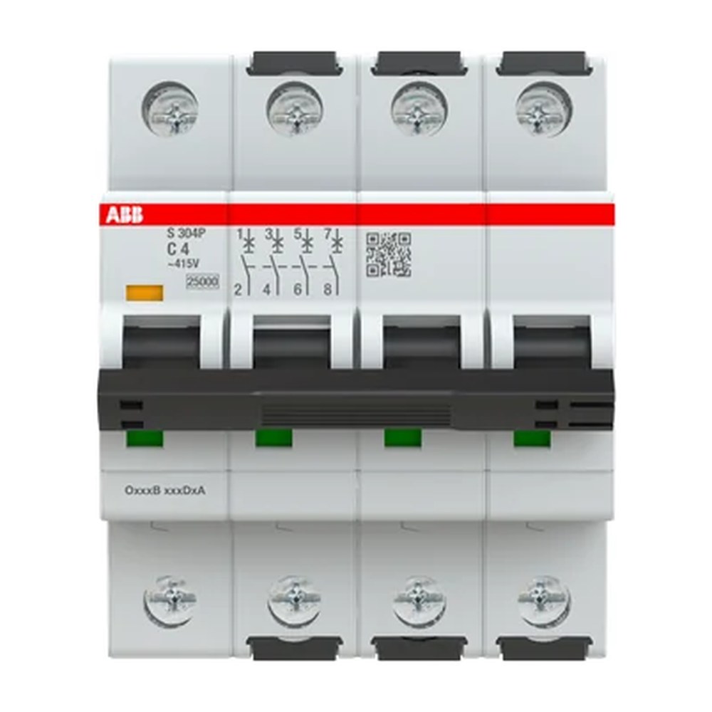 ABB System pro M compact installatieautomaat 4-polig 4 A