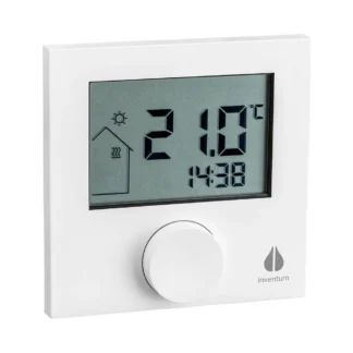Inventum klokthermostaten Kamerthermostaat ComfortZone met display 24V BUS