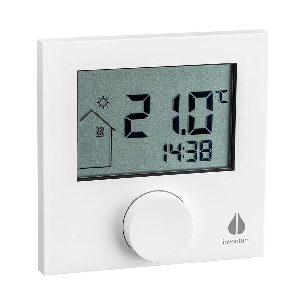 Inventum klokthermostaten Kamerthermostaat ComfortZone met display 24V BUS