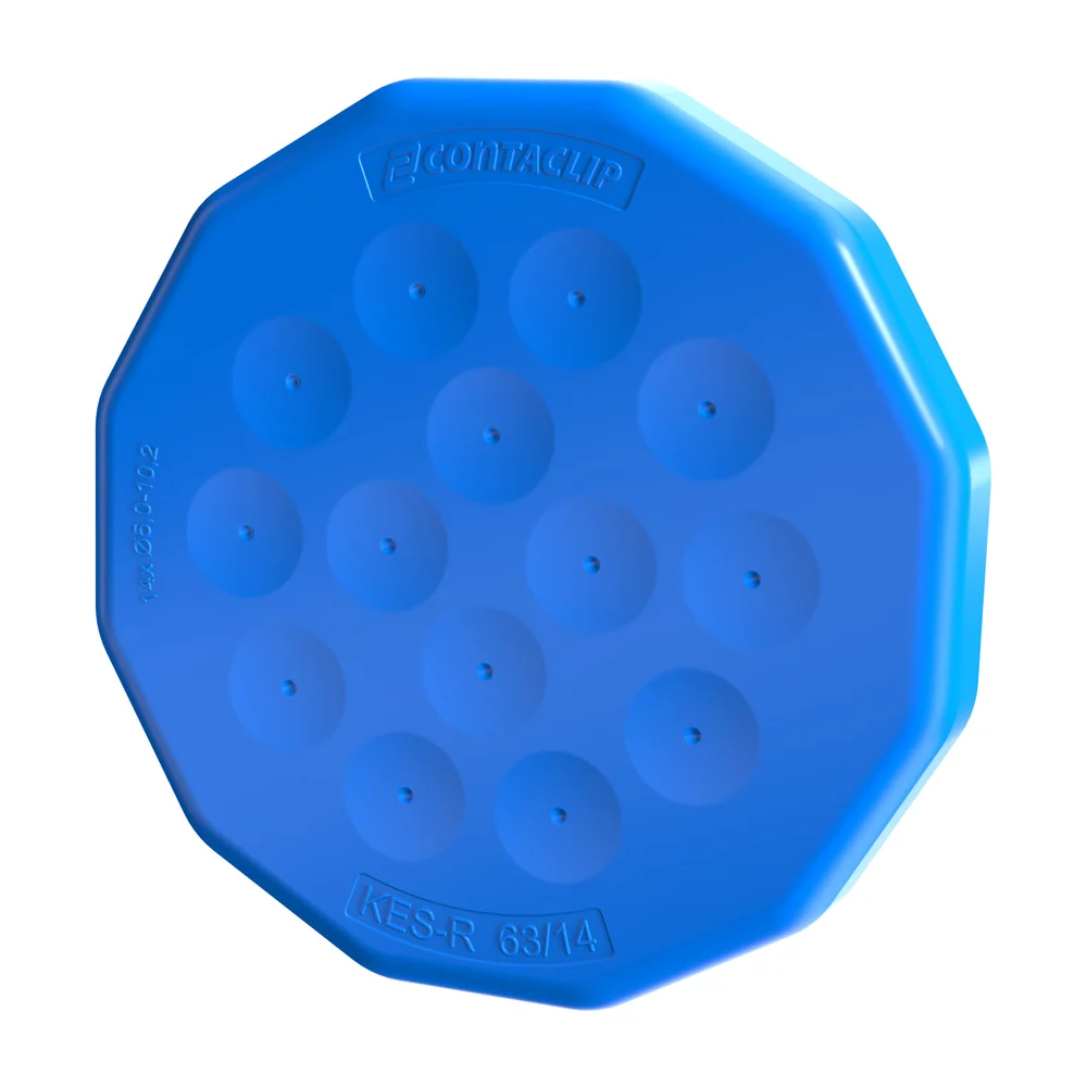 Conta Clip Kes-r-fda M63/14 Blauw kabeldoorvoertule