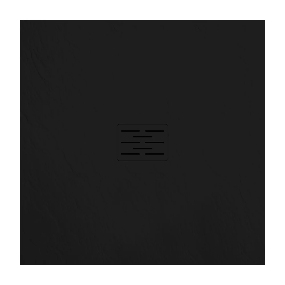 Kinedo Kinerock Evo douchebak 100x100 cm zwart