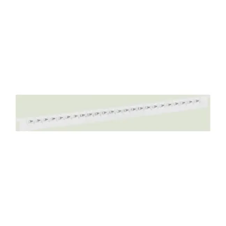 Legrand Memocab Kunststof codeerteken letter kabelcodering zwart Wit 5044294
