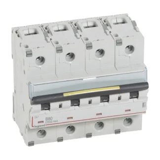 Legrand Lexic DX3 installatieautomaat 4-polig 80 A