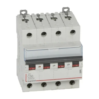 Legrand Lexic 50A automatische zekeringautomaat DX3 4-polig 50 A