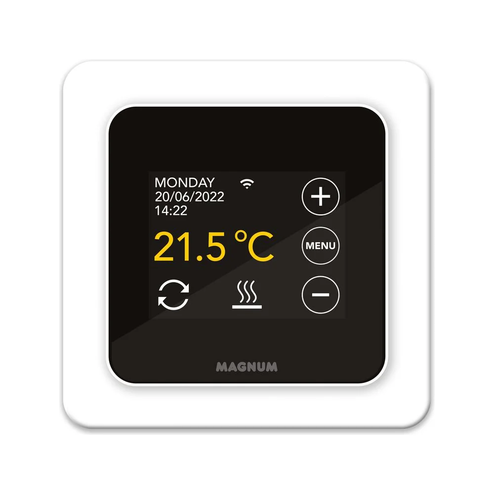 Magnum slimme thermostaten ral9010