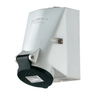 Mennekes cee-wandcontactdoos zwart
