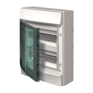 ABB Mistral65H, verdeelkast installatiekast din-rail leeg Opbouw Grijs 2804649