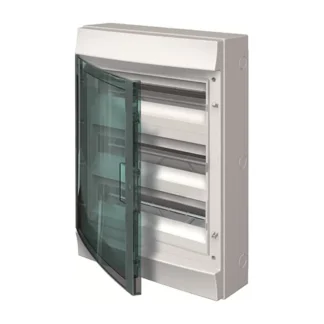 ABB Mistral65H, verdeelkast installatiekast din-rail leeg Opbouw Grijs 2804729