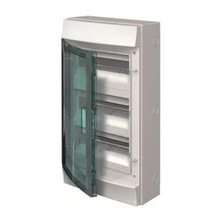 ABB Mistral65H, verdeelkast installatiekast din-rail leeg Opbouw Grijs 2804765