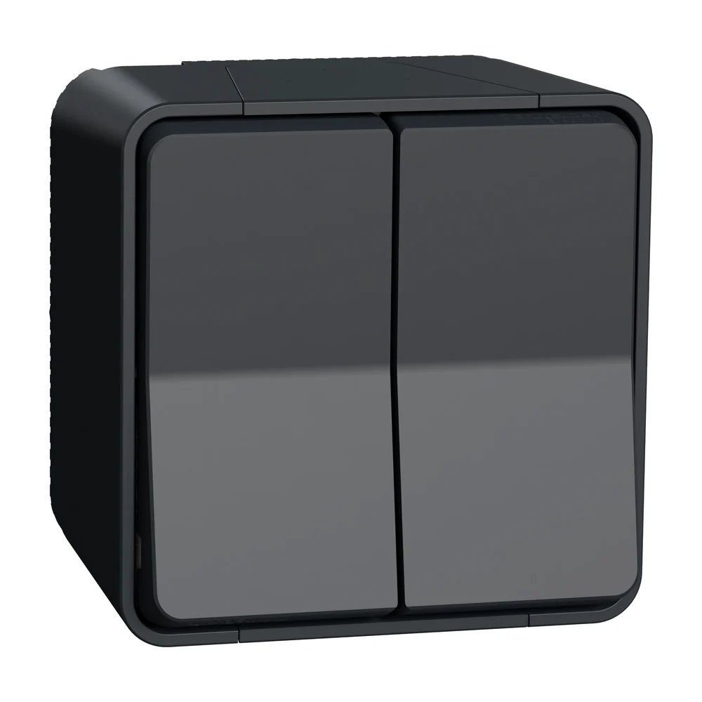 Schneider Electric Mureva Styl DIY installatieschakelaar antraciet